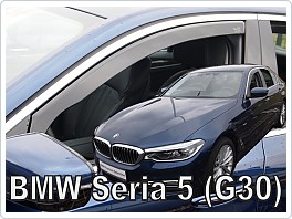 Plexi ofuky oken, deflektory, BMW 5 G30, G31 2017- přední