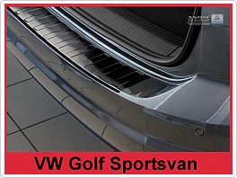 Kryt zadního nárazníku, NEREZ AVISA tmavá, VW Sportsvan 2014-