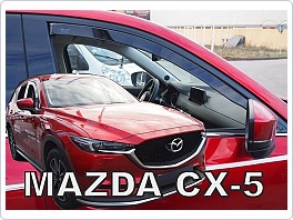 Plexi ofuky oken, deflektory, Mazda CX-5 2017- přední