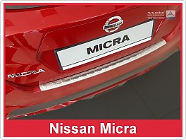 Kryt zadního nárazníku, NEREZ AVISA, NISSAN MICRA 2017-