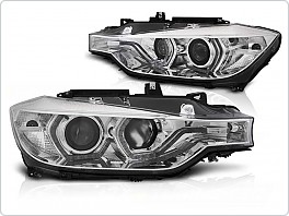 Přední světlomety, světla, lampy BMW F30, F31 2011-2015 LED ANGEL EYES, XENON, Chrom, LPBML9