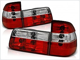 Zadní světla, lampy BMW E39 combi, 1995-2000, bílé, červené LTBM26