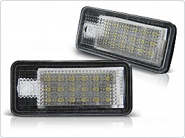 Osvětlení SPZ, LED bílá, Audi A3, 2003-2008, bílé