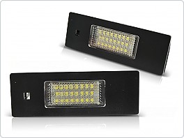 Osvětlení SPZ, LED bílá, BMW E81, E87, E63, E64, E85, E86, bílé, 