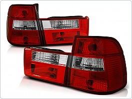 Zadní světla, lampy BMW E34 combi, 1991-1996, bílé, červené LTBM58