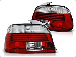 Zadní světla LED, BMW E39, sedan, 2000-2003, červené, bílé LDBM04