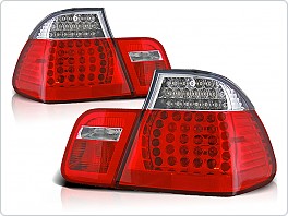 Zadní světla LED, BMW E46, 2001-2005 sedan, červené, bílé LDBM78