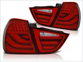 Zadní světla, lampy BMW E90, 2009-2011, LED BAR, červená LDBMB1