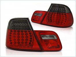 Zadní světla, světlomety, lampy BMW E46 coupe, 2003-2006, LED, červená, kouřová LDBMF2