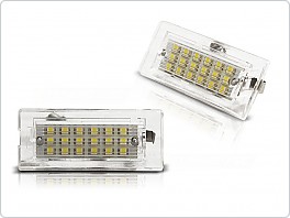 LED osvětlení SPZ, BMW X5 E53, 1999-2006, BMW X3 E83, 2003-2011 osvětlení SPZ