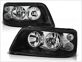 Přední světlomety, světla, lampy Volkswagen VW T5, 2003-2009, černé 