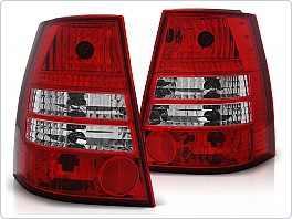 Zadní světlomety, světla, lampy Volkswagen Golf 4, Bora, COMBI, 1999-2006, čiré, červené LTVW93