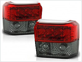 Zadní světla, lampy LED Volkswagen T4, 1990-2003, kouřové, červené LDVW24