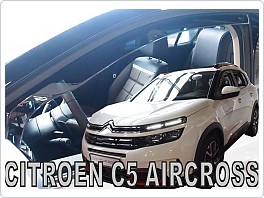 Plexi ofuky oken, deflektory, Citroen C5 Aircross 2018- přední