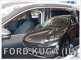 Plexi ofuky oken, deflektory, Ford Kuga III, 2020- přední + zadní