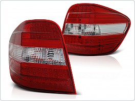 Zadní světla, lampy LED Mercedes ML W164, 2005-2008, bílé, červené LDME45