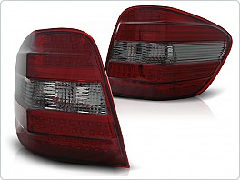 Zadní světla, lampy LED Mercedes ML W164, 2005-2008, kouřové, červené LDME46