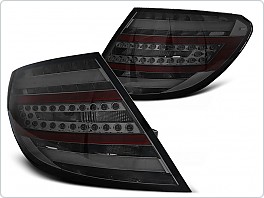 Zadní světlomety, světla, lampy LED BAR, Mercedes W204, C-Classe, sedan, 2007-2010, kouřové LDME65