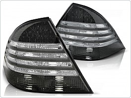 Zadní světlomety, světla, lampy LED Mercedes W220, S-class, 1998-2005, kouřové LDME49