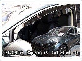 Plexi ofuky oken, deflektory, přední Škoda Enyaq iV 5dv., 2021-