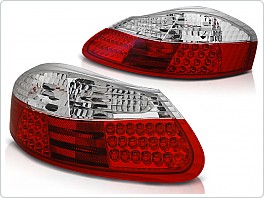 Zadní světla, lampy LED Porsche Boxster, 1996-2004, čiré, červené LDPO05