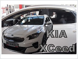 Plexi ofuky oken, deflektory, přední + zadní Kia Xceed 5dveř. 2019-