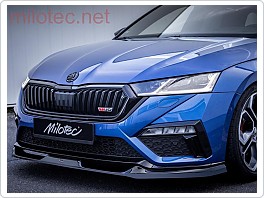 Spoiler pod přední nárazník, Škoda Octavia IV. RS, combi/limousine, 2020-, milotec