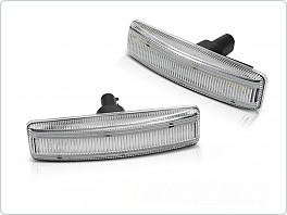 Boční blinkry, LED blikače pro Land Rover Range Rover SPORT, 2005-2012, bílé