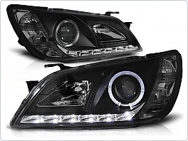 Přední světla, světlomety, lampy Lexus IS, 1998-2005, LED Daylight, černé black LPLE02