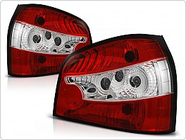 Zadní světla, lampy Audi A3 8L, 1996-2000, čiré, červené LTAU23