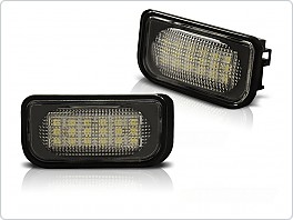 Osvětlení SPZ, LED bílá, Mercedes W203, C-Classe, sedan 2004-2007, PRME03