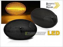 Boční LED dynamické blinkry Opel Astra F, Corsa, Tigra, SEQ, kouřové