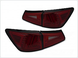 Zadní LED světla, světlomety, lampy Lexus IS II, 2006-2013, LED, SEQ, kouřové červené