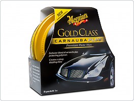 Meguiars Gold Class, tuhý vosk Carnauba Plus Premium Paste Wax, 311 g