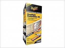 Meguiars Heavy Duty Headlight Restoration Kit - kompletní sada na renovaci silně poškozených světlometů