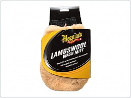 Meguiars Lambswool Wash Mitt - mycí rukavice z pravé jehněčí vlny