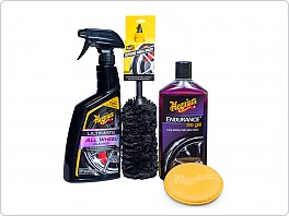 Meguiars Wheel & Tire Kit - kompletní sada na mytí a ochranu kol a pneumatik