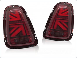 Zadní LED světla, světlomety, lampy Mini Cooper R56, R57, R58, R59, 2006-2014, červené