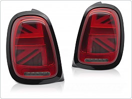 Zadní LED světla, světlomety, lampy Mini Cooper F55, F56, F57, 2014-2017, červené