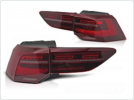 Zadní LED světla, světlomety, lampy VW Golf VIII, 2019-2024, SEQ, červené