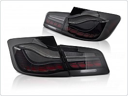 Zadní OLED světla, světlomety, lampy BMW F10, 2010-2016, SEQ, kouřové