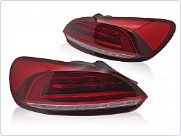 Zadní LED světla, světlomety, lampy VW Scirocco III, 2008-2014, červené