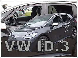 Plexi ofuky oken, deflektory, přední + zadní, VW ID. 3 5Dveř 2020-