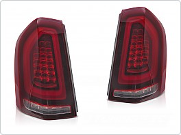 Zadní LED světla, světlomety, lampy Chrysler 300C 2011-2014, červené