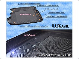 Vana do kufru LUX s protiskluzem Peugeot 5008 2010-216 5/7 místná bez 3 řady