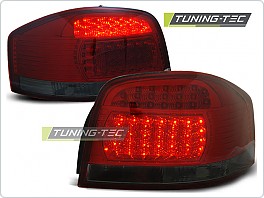 Zadní světla, lampy LED Audi A3 8P, 2003-2008, kouřové, červené LDAU67