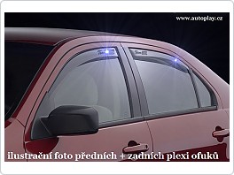 Plexi ofuky oken, deflektory, Fiat Palio, model 00-, přední + zadní pro combi