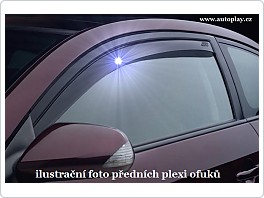 Plexi ofuky oken, deflektory, Audi 100, model 82-91, přední