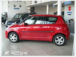 Ochranné boční lišty dveří Suzuki Swift 2004-2010 3dveř.