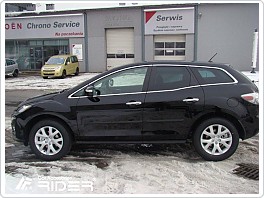 Ochranné boční lišty dveří Mazda CX-7, 2006-2009